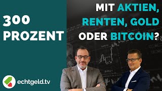 Aktien Renten Gold oder Bitcoin Rückblick Ausblick beste Performance amp mögliche Renditen [upl. by Gates]