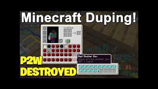 MINECRAFT P2W SERVER DUPE NETHERITE DUPE WORKING 12112061204120 [upl. by Resneps]