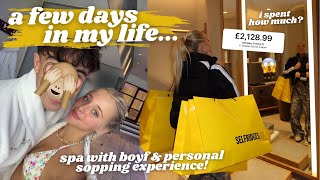 A MESSY VLOG Manchester haul my boyfriends birthday day out amp booking a spontaneous holiday [upl. by Leonanie]