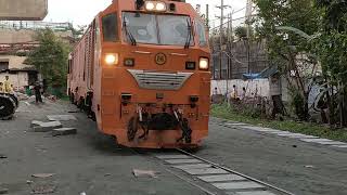 PNR CC 3009003 with Inka 5 coaches passing curve [upl. by Llerahc635]