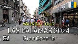 Exploring Las Palmas de Gran Canaria A Stunning 4K Walking Tour [upl. by Anayt]