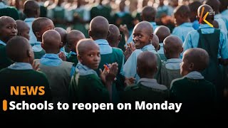 Schools to reopen on Monday [upl. by Maressa]