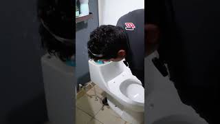 Cómo cambiar un sanitario 🚽 P3 herramientas plomería construcción [upl. by Gnohp]