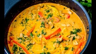 Thai Red Chicken Curry [upl. by Enawyd]