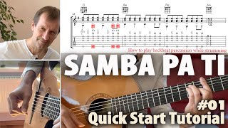 How to play quotSamba pa tiquot Santana [upl. by Beesley759]