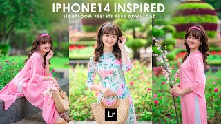 Iphone 14 Inspired Preset  Lightroom Presets Free Download  Mobile Lightroom Tutorial [upl. by Tades]