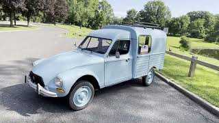 1983 Citroen Acadiane Extensive restoration In NJ with clear title and ready for sale [upl. by Esialb]