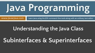 Learn Java Programming  Subinterfaces and Superinterfaces Tutorial Java 8 [upl. by Cicero]