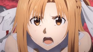 Sword Art Online Alicization War of Underworld episode 16 english dub  PoH meets with Kirito [upl. by Sacttler]