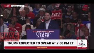 Orthodox Jew Shabbos Kestenbaum speaks at TRUMP RALLY IN NEW YORK קידוש השם [upl. by Nancee444]