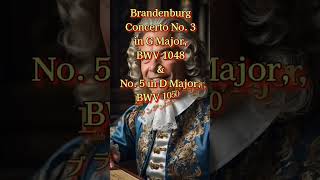 バッハ ブランデンブルク協奏曲 Brandenburg Concerto No 3 in G Major amp No 5 in D Major【Perfect BGM for Study】 [upl. by Lotsirhc]