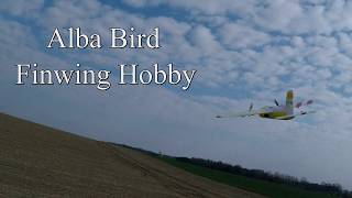 Alba Bird  Finwing Hobby  Maidenflight [upl. by Anairad928]