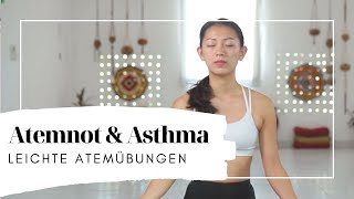 Effektive Atemübungen bei Atemnot und Asthma  Lippenbremse  leichte Pranayama [upl. by Aihsyla377]