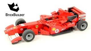 Lego Racers 8142 Ferrari 248 F1 124  Lego Speed Build [upl. by Llenrep683]