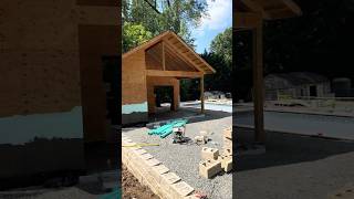 Custom Pool House In Progress [upl. by Ola]