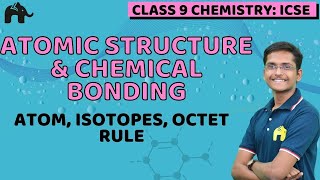 Atomic Structure and Chemical Bonding Class 9 ICSE Chemistry  Selina Chapter 4  Atom Isotopes [upl. by Yur]