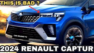 NEW Renault Captur 2024 Facelift  Everything we know so far [upl. by Airottiv550]