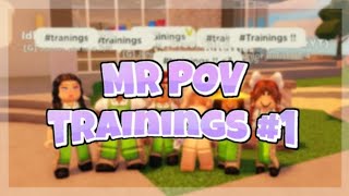 MR Training POV 1  Frappe ROBLOX [upl. by Karlyn]