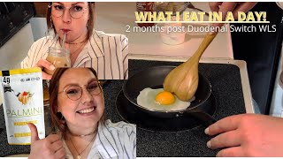 WHAT I EAT IN A DAY •• 2 Months PostOp •• Loop Duodenal Switch  Weight Loss Update [upl. by Ileane]