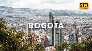 Bogotá  Colombia 🇨🇴  4K Drone Footage [upl. by Alauqahs690]