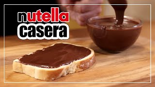 NUTELLA CASERA Fácil y Económica  Receta IMBATIBLE [upl. by Mirth8]