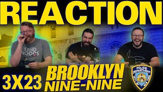 Brooklyn NineNine 3x23 FINALE REACTION quotGreg and Larryquot [upl. by Ahsinwad]