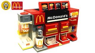 レゴで作ったマクドナルドが凄すぎた LEGO McDonalds order automation machine [upl. by Jempty]