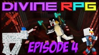 Divine RPG Modded Lets Play  Part 4  New Dimension Dravite Hills [upl. by Elleinahc]