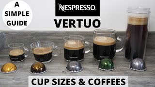 Nespresso Vertuo Cup Sizes [upl. by Isa507]