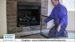 Celebrity Homes  Home Tips  Fireplace [upl. by Elias]