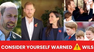 quotSEE HOW PRINCE HARRY PULLS MEGHAN CLOSERquotWILLIAM MUST UNDERSTAND THAT ARCHIEampLILIBET ARE OFF LIMITS [upl. by Leynwad]