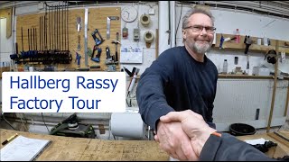 Hallberg Rassy Factory Tour Ellös Sweden Sailing Breezy Ep 1 HD 1080p [upl. by Anaeel]