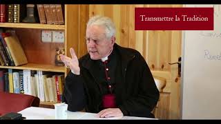 Conférence de Mgr Williamson sur les causes de la chute de la FSSPX 2014 [upl. by Eartnoed878]