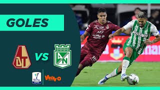 Tolima vs Nacional 21  Liga BetPlay 20221  Final Vuelta [upl. by Mima]