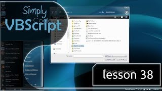 VBScript Basics Part 38  BrowseForFile [upl. by Mendelsohn]