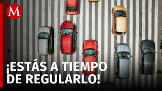 AMLO amplía plazo para regularizar autos importados irregulares hasta 2026 [upl. by Adnorrahs]