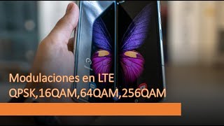 Modulaciones usadas en LTE QPSK QAM [upl. by Hayott]