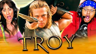 TROY 2004 MOVIE REACTION FIRST TIME WATCHING Brad Pitt  Achilles  Full Movie Review [upl. by Handel136]