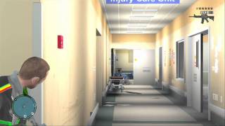 Grand Theft Auto IV  Hospital Rampage Niko vs Cops [upl. by Sidwohl]