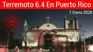 Primeras Imagenes Del Terremoto 64 En Puerto Rico 2020 [upl. by Patman]