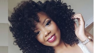 THE BEST CURLY WIG EVAAA  OUTRE DONNA LACE FRONT WIG  TASTEPINK [upl. by Arie424]