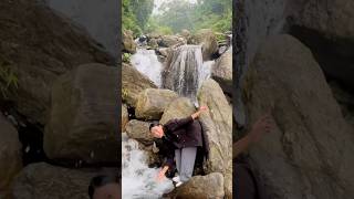 At kurseong📍 waterfall 💧nature reels memories manipuri video viralshorts meitei [upl. by Westney897]