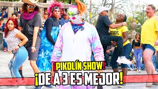 Pikolin Show y Trompetin  ‼️DOMINICANAS PRENDIDAS ‼️ Los Mejores Payasos de México viral [upl. by Oinegue469]