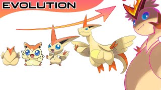 All Pokémon InProgress Evolutions amp Gigantamax Part 31 No 494  503  Gen 5 Unova  Max S [upl. by Nations]