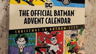 The Official Batman Advent Calendar Review AdventCalendar batman review [upl. by Nhojleahcim105]