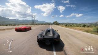 Forza Horizon 5  koenigsegg regera top speed TUNED [upl. by Alik]