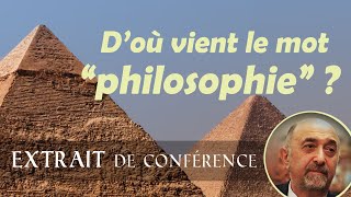 Les Egyptiens ontils inventé le mot philosophie   Fernand Schwarz [upl. by Acyre]