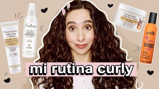 RUTINA APTA PARA EL MÃ‰TODO CURLY  PRODUCTOS LIMPIOS ðŸƒ attalia dasbel [upl. by Nosoj42]