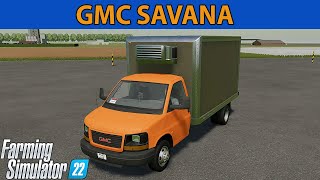 GMC Savana for Farming Simulator 22 [upl. by Balsam953]