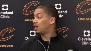 Tyronn Lue on what Cavaliers need to do to beat Raptors in Game 5 [upl. by Eniretak]